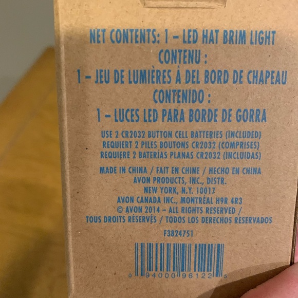 LED Hat Brim Light, NIB - Picture 11 of 11